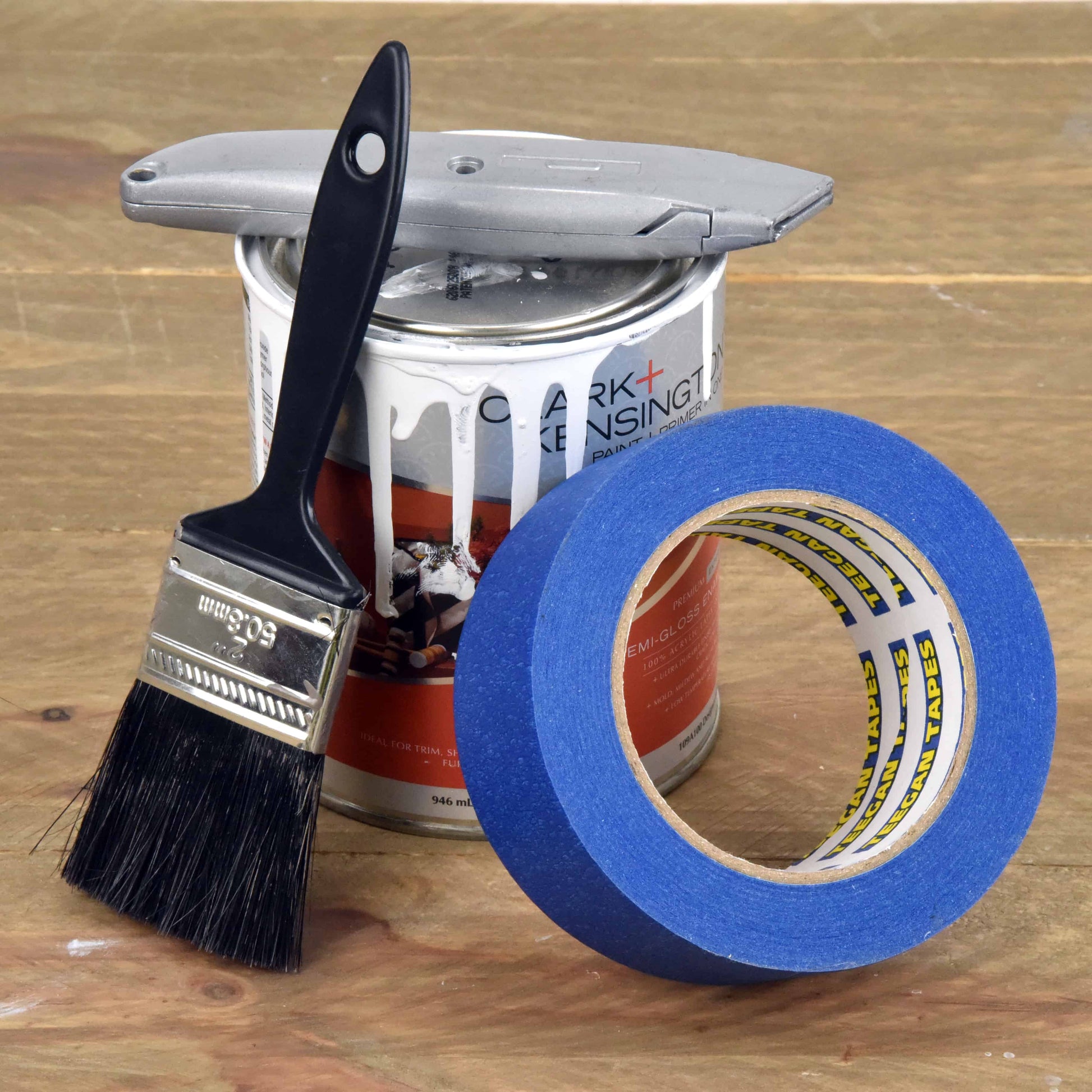 Painters Tape 2 Inch Wide By 50 Yards 2-PackTape For Walls  No Damage To PaintBlue Masking Tape Thin Paint Tape For WallsBlue Painters  Tape2-Pack By Teegan Tapes